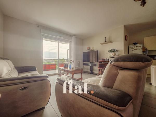 Appartement T3 – 75,11 m² + Garage fermé & Place de parking sécurisée – SAINT-HERBLAIN / RADIGOIS