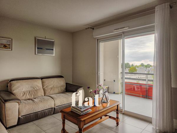 Appartement T3 – 75,11 m² + Garage fermé & Place de parking sécurisée – SAINT-HERBLAIN / RADIGOIS