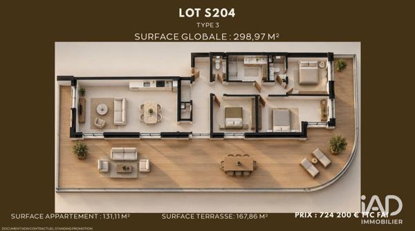 Appartement (neuf) à vendre 9 pièces 131 m² Saumur