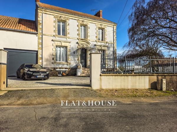 MAISON DE MAÎTRE|174 m² |5ch | garage triple 85m²| terrain 1200m²|combles aménageables