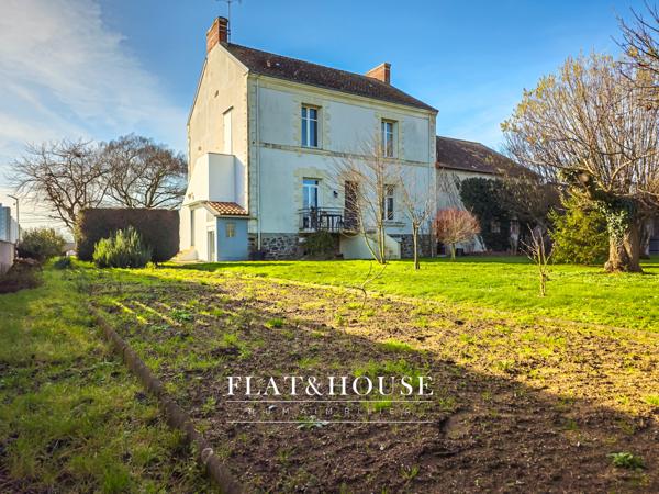 MAISON DE MAÎTRE|174 m² |5ch | garage triple 85m²| terrain 1200m²|combles aménageables