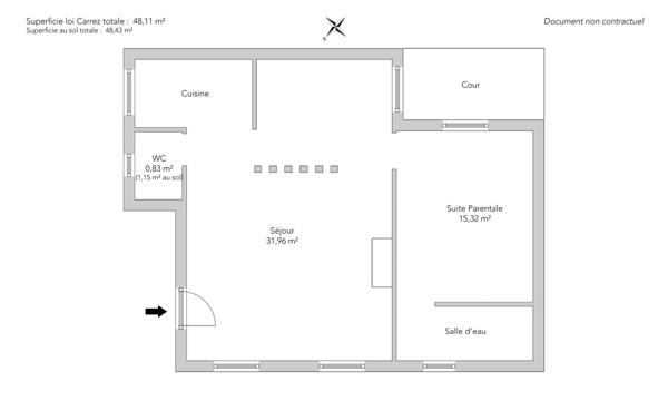 Appartement Paris 7e - AVENUE BOSQUET