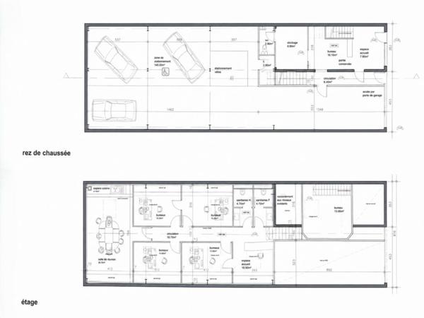 Bureau à louer 11 pièces de 305 m²