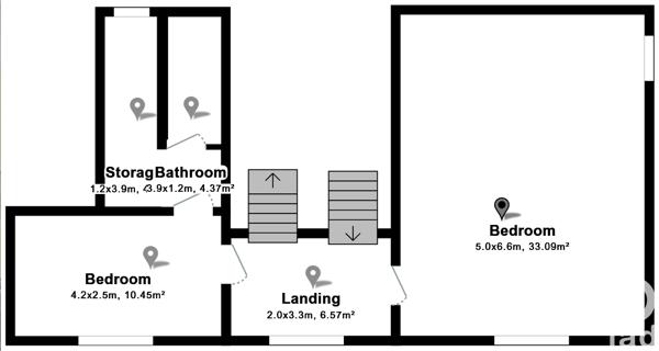 Immeuble à vendre 462 m² Apt