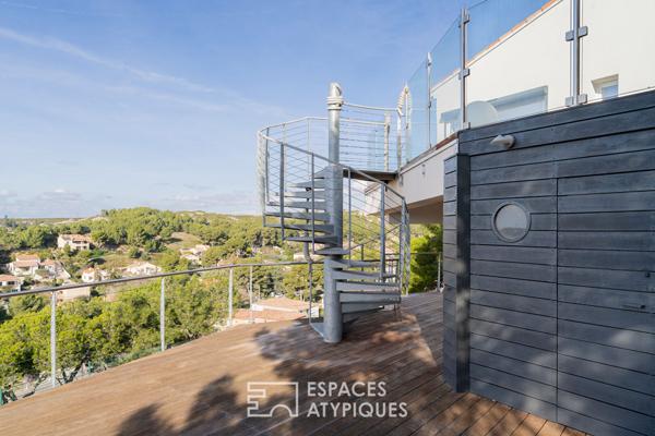 Maison d’architecte avec panorama mer – Ensuès-la-Redonne