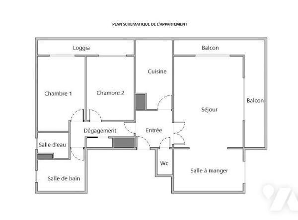 Sur la commune de LE RAINCY (SEINE SAINT DENIS) appartement de 4PP