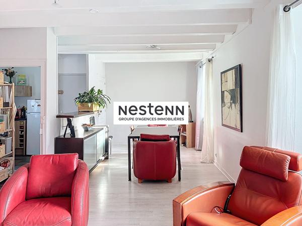 DEUX LOTS de 3 chambres. IDEAL INVESTISSEUR ! PAS DE TRAVAUX Centre-ville Faubourg de Guerande