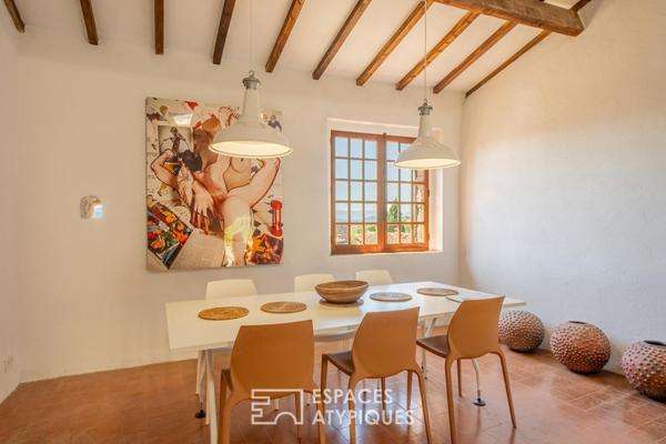 Maison d’artiste au coeur du quartier médiéval