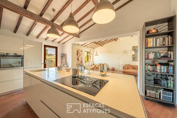Maison d’artiste au coeur du quartier médiéval