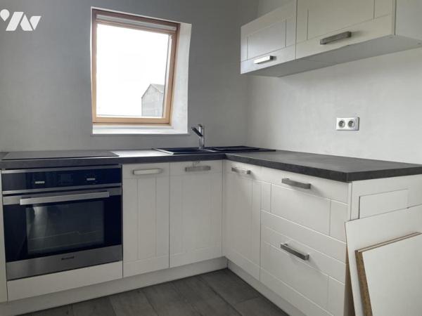 Appartement de 2 pièces en duplex.