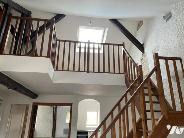 Appartement de 2 pièces en duplex.