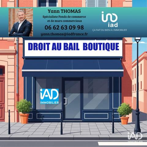 Droit au bail à vendre 24 m² Toulouse