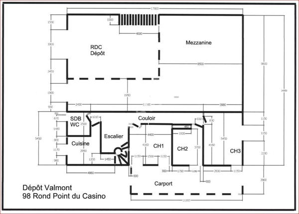 Show-room, atelier, bureaux Folschviller 376m²