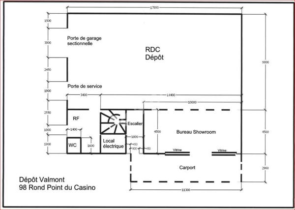 Show-room, atelier, bureaux Folschviller 376m²