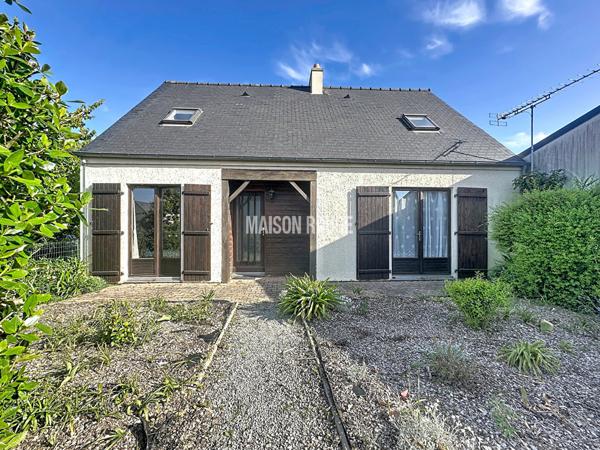 Maison ossature bois de plain-pied au calme, proche Saint-Énogat