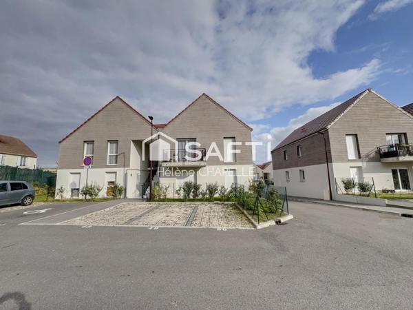 Appartement avec jardin et 2 places privatives