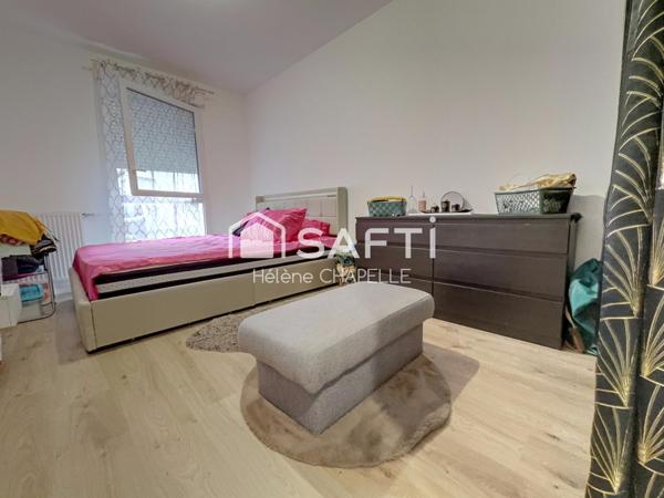 Appartement avec jardin et 2 places privatives