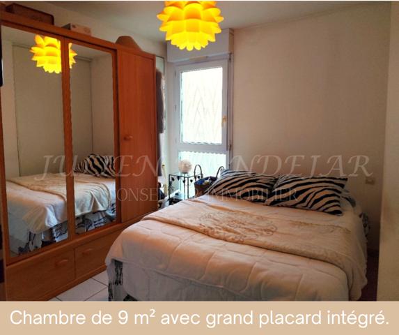 Appartement 2 pièces - 49 m² Exclusivité efficity