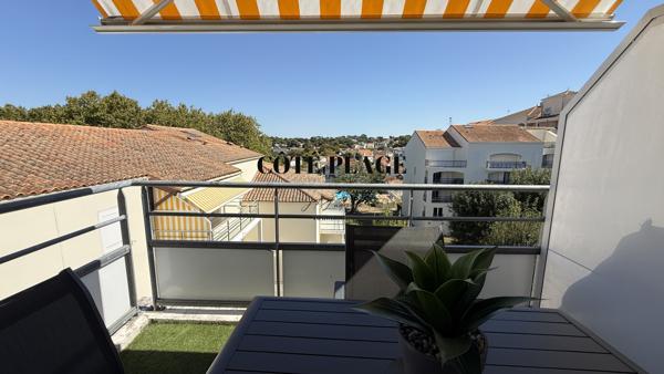APPARTEMENT T2 VUE DEGAGEE - DERNIER ETAGE - PONTAILLAC PLAGE AU PRIX DE 169 600 € FAI