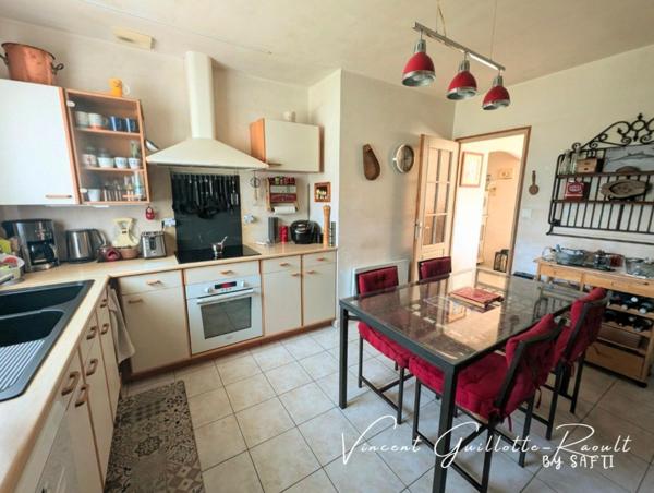 Maison 120m²-5 piéces-Garage-Terrain 576m²