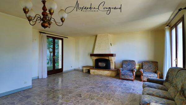 Dourgne - A vendre maison de plain-pied de 118 m² avec 4 chambres, sous-sol et terrain de 3000 m²