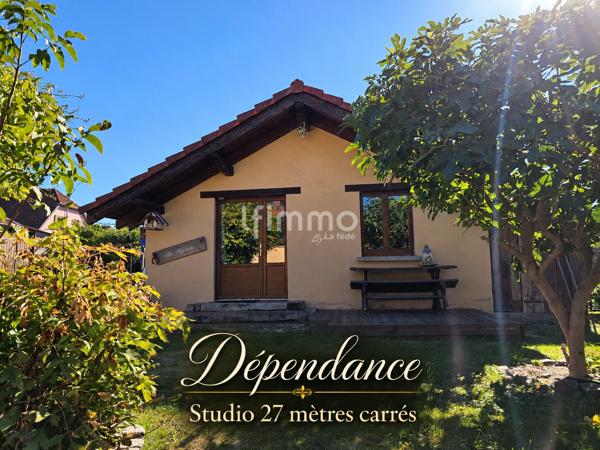 Maison individuelle avec dépendance aménagée