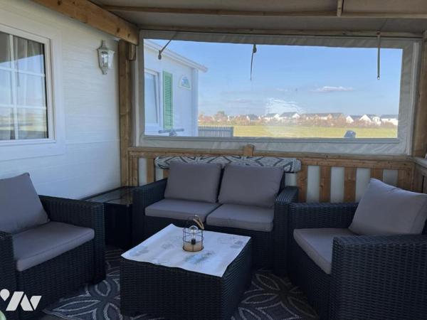 Proche plage. Terrain de loisirs en impasse avec possibilité HLL