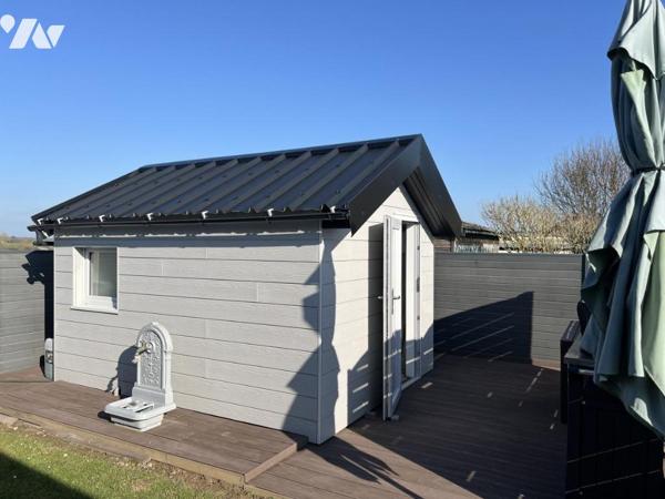 Proche plage. Terrain de loisirs en impasse avec possibilité HLL