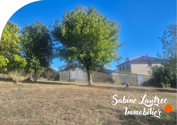 Terrain constructible + local existant