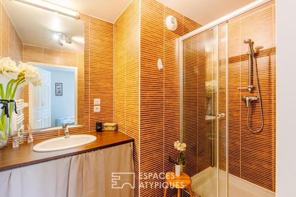 Duplex en dernier étage avec terrasse et vue sur Paris aux portes de Montmorency