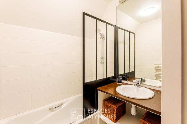 Duplex en dernier étage avec terrasse et vue sur Paris aux portes de Montmorency