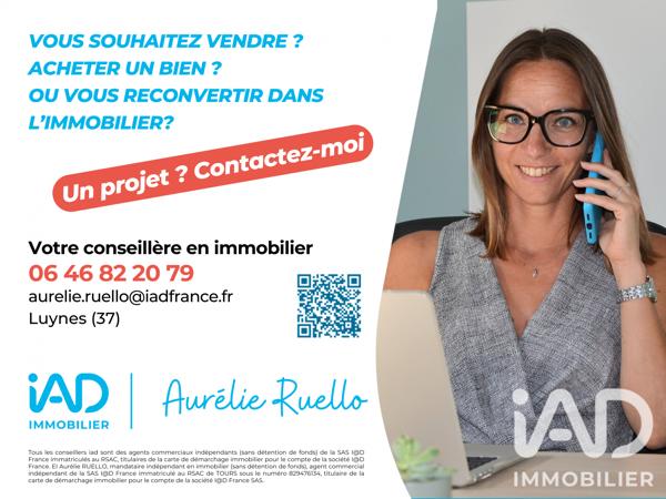 Appartement à vendre 3 pièces 56,64 m² Tours