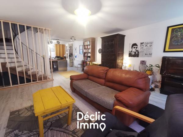 Vente maison mitoyenne Saint maixent l'ecole, 118m² 5 pièces 126 000€ avec terrasse