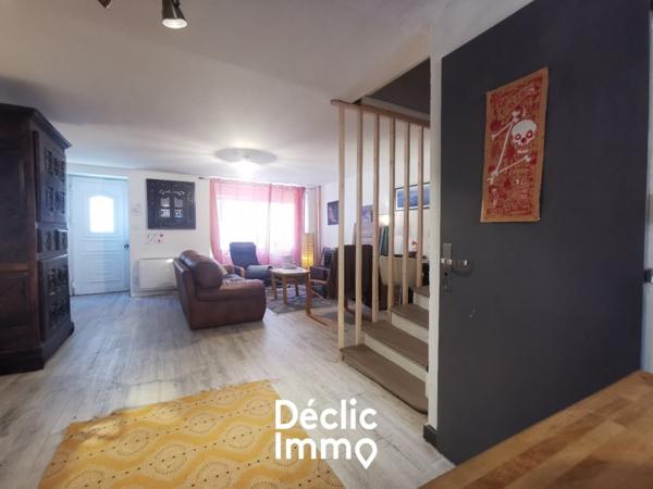 Vente maison mitoyenne Saint maixent l'ecole, 118m² 5 pièces 126 000€ avec terrasse