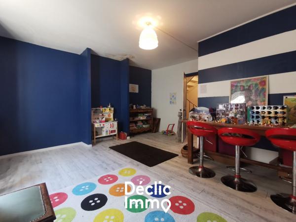 Vente maison mitoyenne Saint maixent l'ecole, 118m² 5 pièces 126 000€ avec terrasse