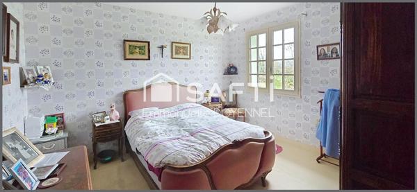 Plain-pied + sous-sol total au cœur du village