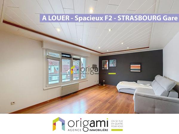 STRASBOURG Gare - Spacieux 2P