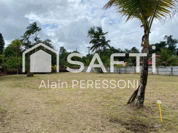 Terrain constructible 1117 m2 Tonnegrande