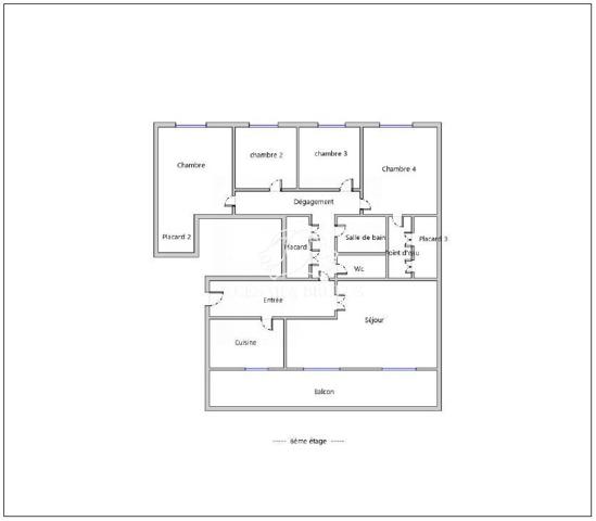 Appartement T5 – 120 m2 – Lyon 5 – Tassin
