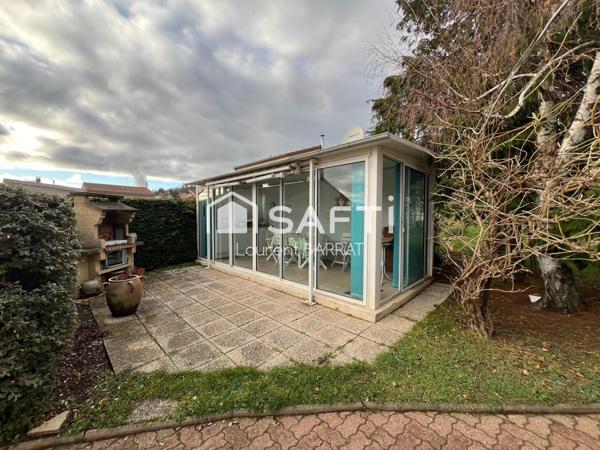 Joli pavillon avec terrain clos et arboré