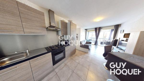 CANET CENTRE. Grand studio vue mer