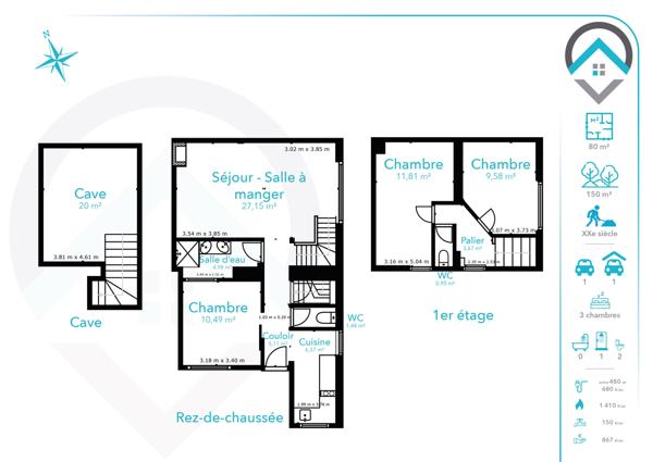 Vente / Maison de ville