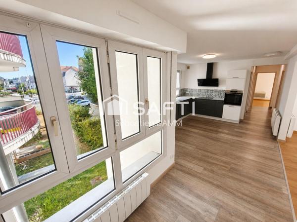 Brunstatt Centre – Appartement 5 pièces rénové de 101 m² avec 4 chambres