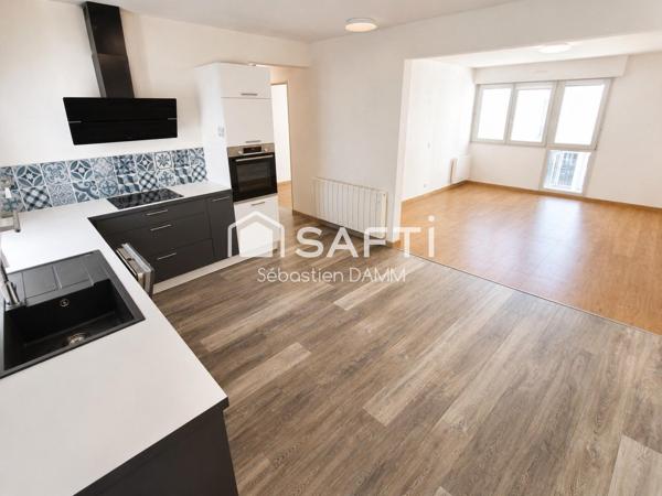 Brunstatt Centre – Appartement 5 pièces rénové de 101 m² avec 4 chambres
