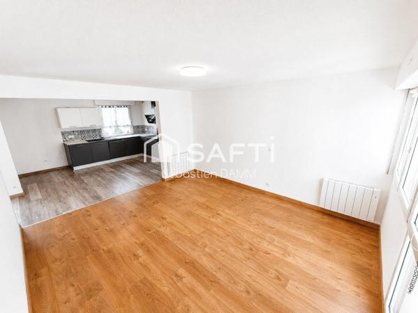 Brunstatt Centre – Appartement 5 pièces rénové de 101 m² avec 4 chambres
