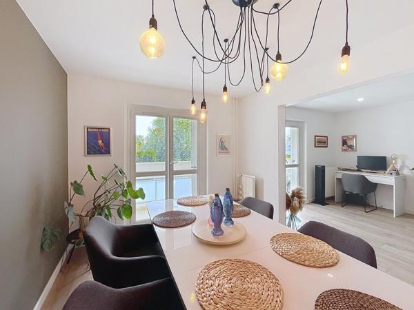 LE BOUSCAT CENTRE –T4 avec 3 balcons et parking.