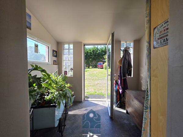 Maison 5 pièces avec double garage, terrain, cave, garage camping car