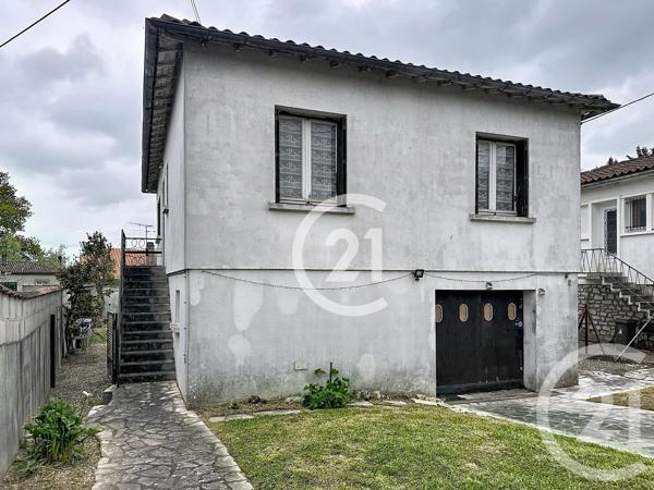 Maison à vendre  5 pièces - 96 m 2   COGNAC  - 16