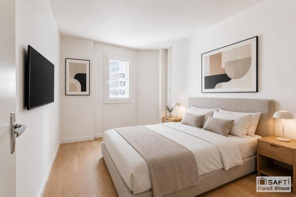 4 pièces lumineux en angle avec vue dégagée et loggia.