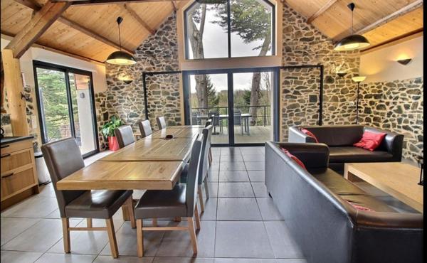 2  villas avec piscine Erquy à 600m de la plage Rentabilité assurée